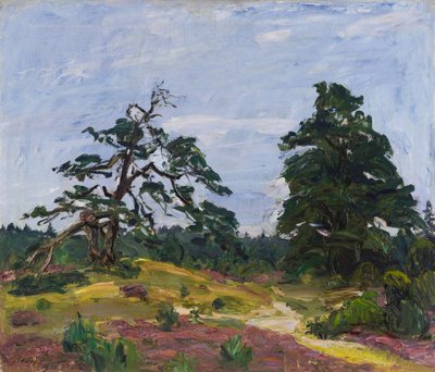 Heath and Trees by Max Slevogt